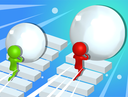 Hra Snow Race 3D zábavné preteky  online