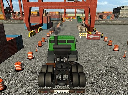 Hra Drift a jazda ťažkých nákladných vozidiel  online