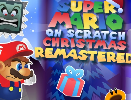 Hra Super Mario na Scratch Christmas Remastered  online