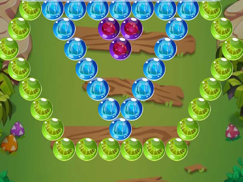 Hra Bublinový natáčanie park online