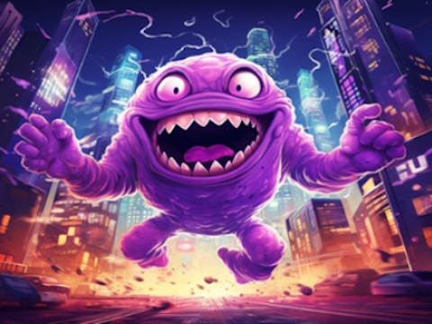 Hra Skladačka Grimace Shake  online
