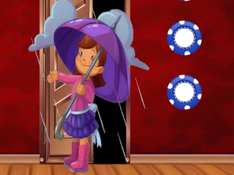 Hra Dievča úteku Rainy Day  online