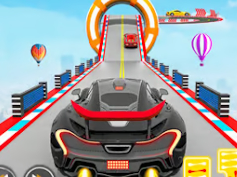 Hra Merge Racer - Kaskadérske auto  online
