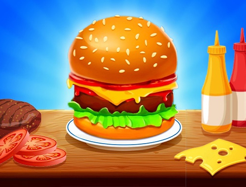 Hra Burger kaviareň  online