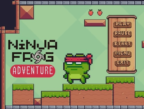 Hra Dobrodružstvo Ninja Frog  online