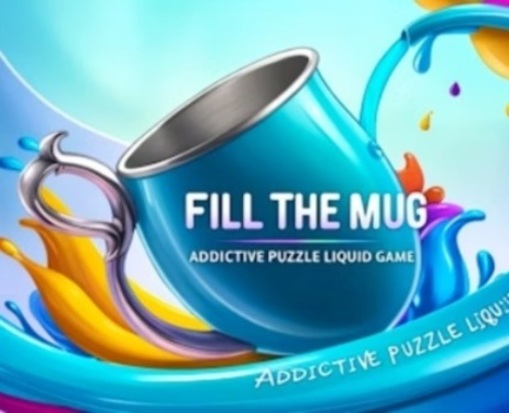 Hra Naplňte hrnček návykovou puzzle tekutou hrou  online