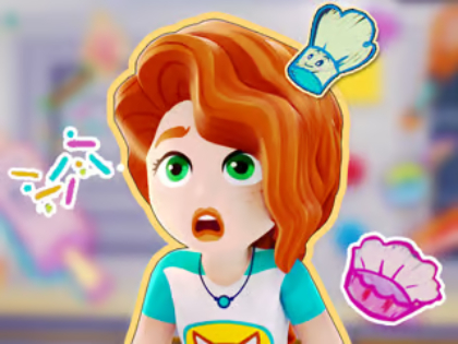 Hra Skladačka: Kuchyňa LEGO Friends Пазл: Лего кухня с друзьями  online