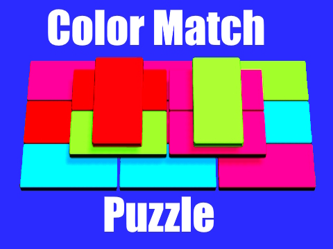 Hra Puzzle so zhodou farieb  online