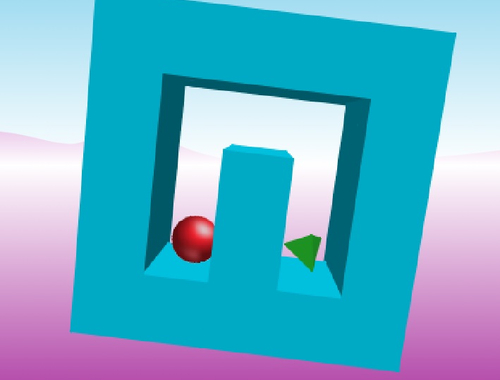 Hra Naklápacie bludisko  online