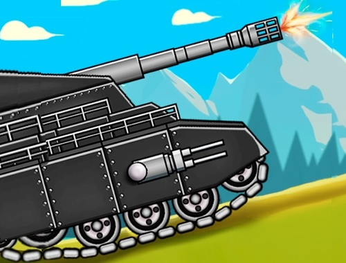 Hra Tank Fury: Boss Battle 2d online