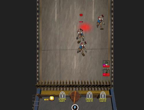 Hra Prežitie obrany zombie online