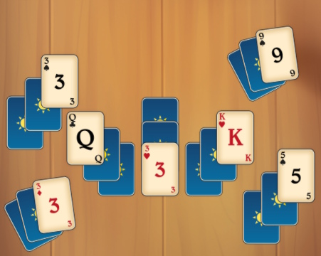 Hra Dovolenka solitaire  online
