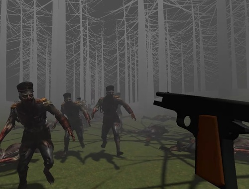 Hra Zombie v lese  online