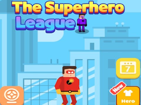 Hra Liga superhrdinov  online