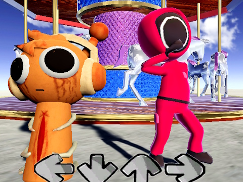 Hra Squid Hra Sprunki FNF Battle  online
