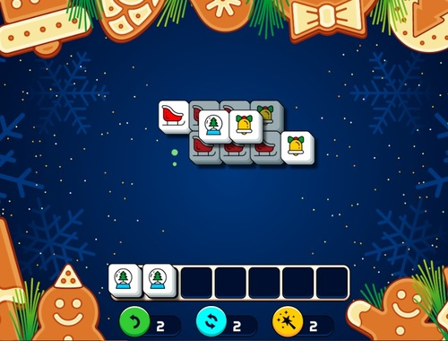 Hra Vianočné darčeky Mahjong  online