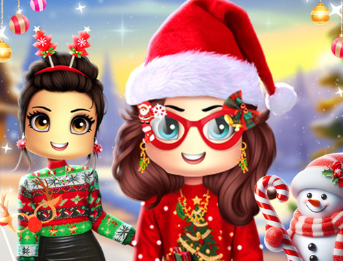 Hra Vianočný dressup Roblox  online