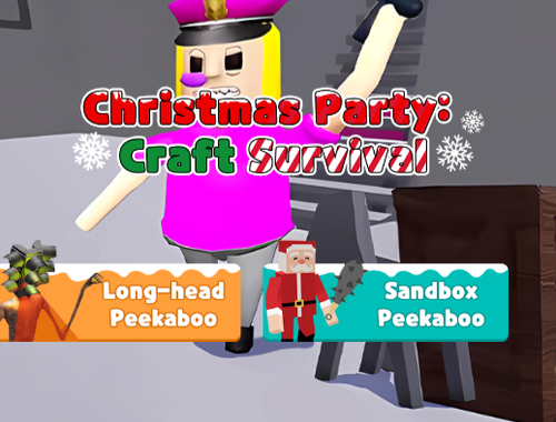 Hra Vianočný večierok: Craft Survival  online