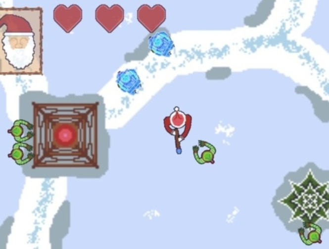 Hra Zombie apokalypsa na Vianoce  online