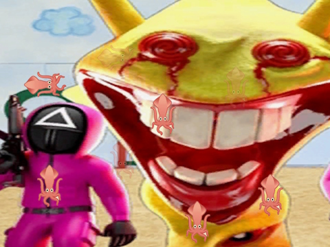 Hra Squid Hra Sprunki Hide  online