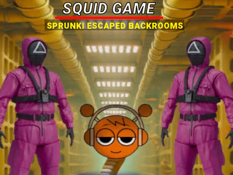 Hra Hra Squid Sprunki Escaped Backrooms  online