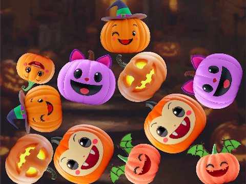 Hra Zlúčite sa Connect Pumpkins: Halloween! online