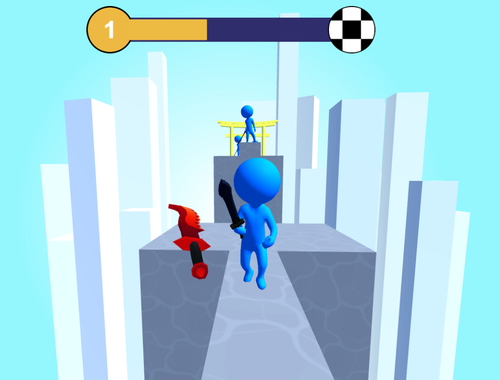 Hra Hra meč! Ninja Slice Runner  online