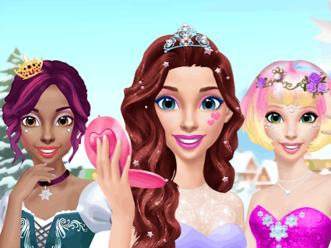 Hra Make -up salón princeznej Gloria  online