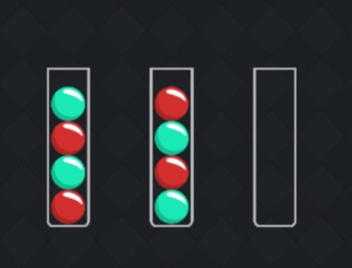 Hra Ball triedenie puzzle: farba  online