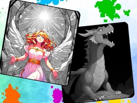 Hra Farebné pixely sfarbenie podľa čísel  online