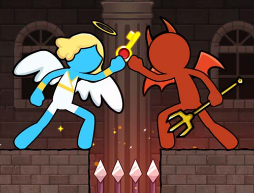 Hra Stickman Duo: Uniknite hrobke  online