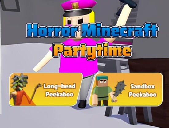 Hra Horor Minecraft Partytime  online