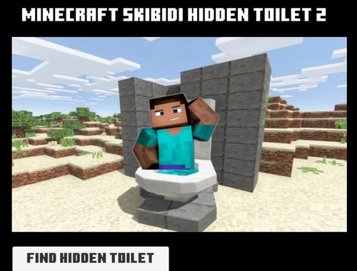 Hra Minicraft Skibidi skrytá toaleta 2  online
