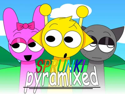 Hra Sprunki pyramixovaný  online