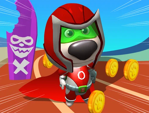 Hra Super Dog Hero Dash online