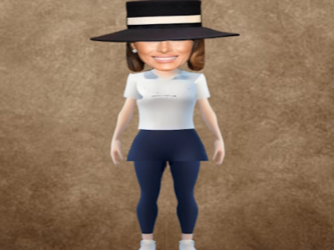 Hra Game Melania Hat Antistress  online