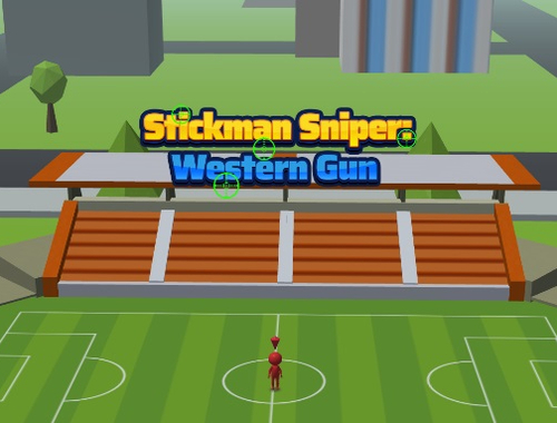 Hra Stickman Sniper Western Gun online