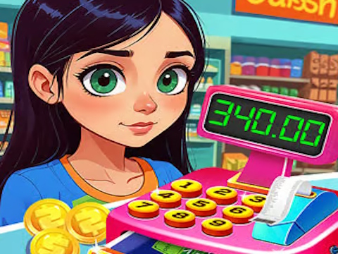 Hra Nakupovanie supermarketu pre deti  online