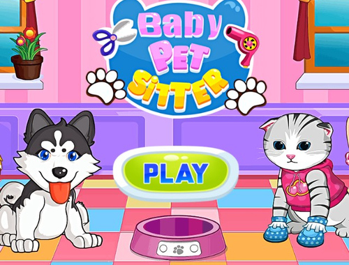 Hra Detský pet setter  online