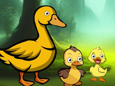 Hra Kačica siaha rybník  online