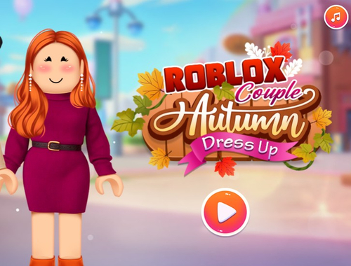 Hra ROBLOX PIEY Jeseň sa oblieka  online