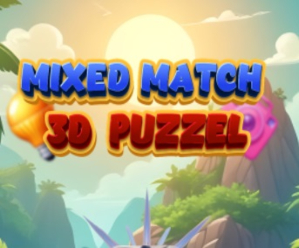 Hra Zmiešaná zápas 3D puzzle  online