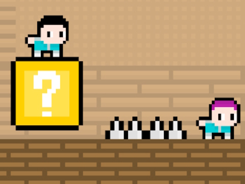 Hra Pixcade 2 hráč unikne  online