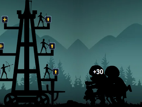 Hra Stredoveká obrana  online