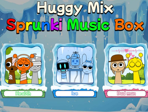 Hra Huggy Mix Sprunki Music Box online