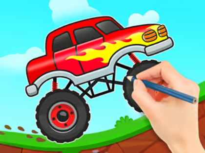 Hra Omaľovánka: Monster Truck  online