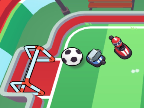 Hra Futbal na nárazníky  online