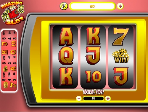 Hra Úžasná slot  online