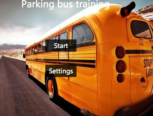 Hra Tréning parkovacích autobusov  online