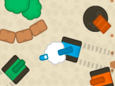 Hra 1 2 3 4 hráčový tank Game 2d  online